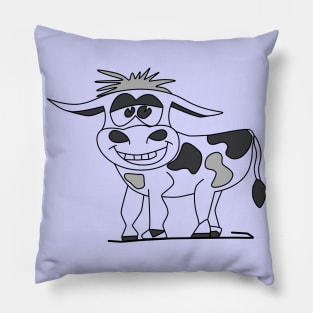 Freundliche Kuh Pillow