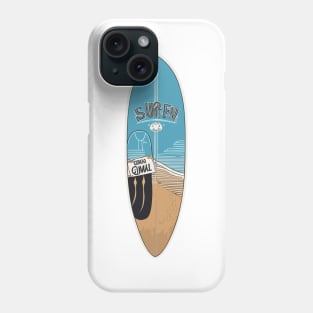 surfboard art, surfing surfer vibes, v13 Phone Case