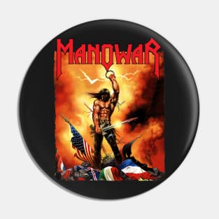 Manowar Pin