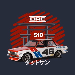 Bre Datsun 501 Car Bluebird T-Shirt