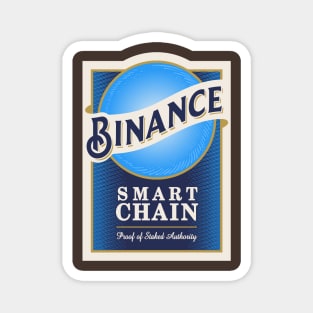 Binance Beer Label Magnet