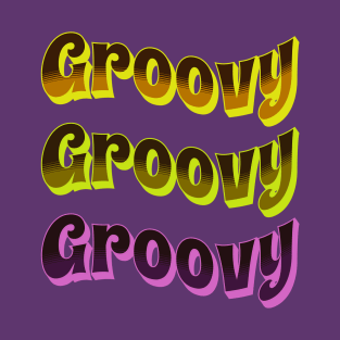 Vintage Retro 1970 Groovy Vibes T-Shirt