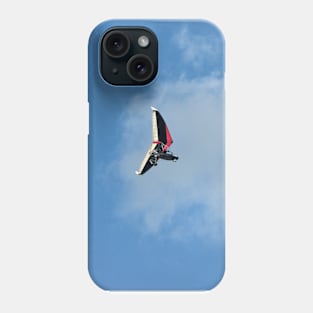 Microlight in flight on approach to the airfield Phone Case