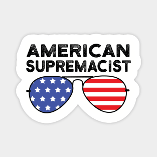 American Supremacist cities of america Magnet