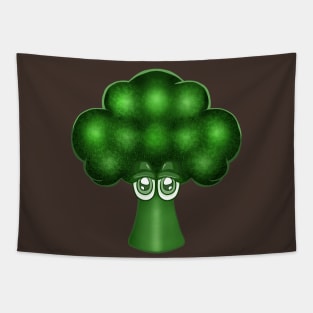 Funny Broccoli Tapestry