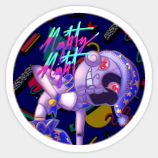 Sun & Moon Animatronics Sticker for Sale by MtnDew3301