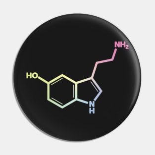 Serotonin - Colorful Pin