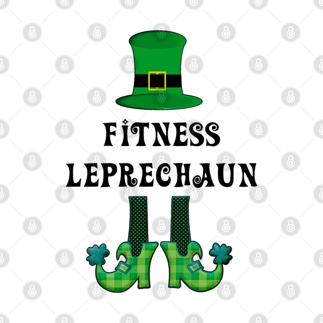 St Patrick's St Paddy's St Patty's Day Fitness Leprechaun by familycuteycom