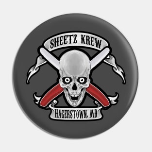 Sheetz Krew Hagerstown MD Pin