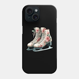 Ice Skating Boots Phone Case