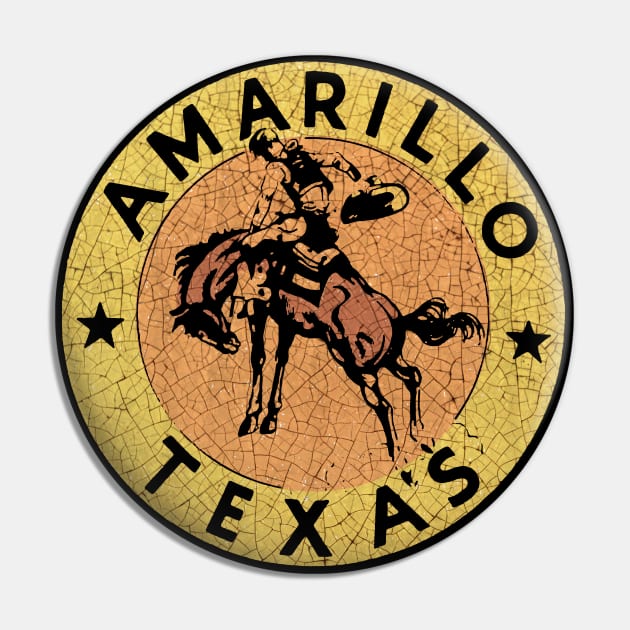 Amarillo Pin by Midcenturydave