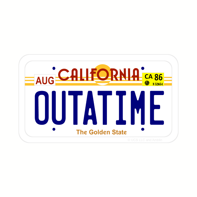 OUTATIME - Back to the Future by mikepod