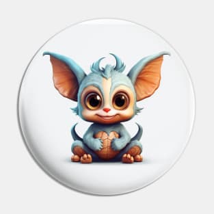 Cute Little Monster With Big Ears Pin