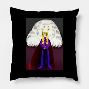 Knight Girl Pillow