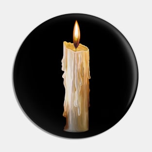 Solo Melting Wax Flickering Candle Pin