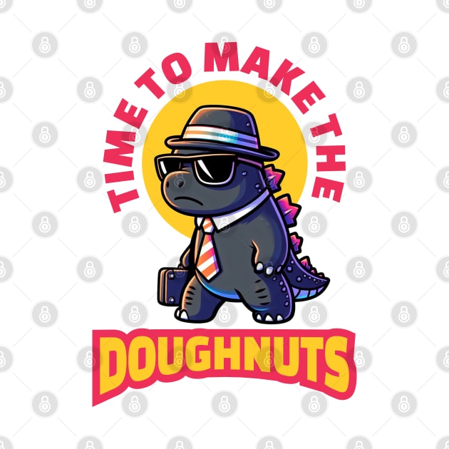 Time To Make The Doughnuts - Funny Work by Vector-Artist