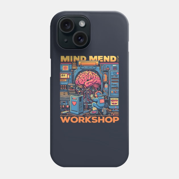 Mind Mend Workshop Phone Case by Lima's