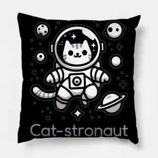 Purrfect Catstronaut Pillow