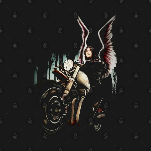 Daryl Dixon Bike Wings by TheBalestvictus