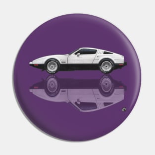 Geo3Doodles Bricklin SV-1 (reflect) Doodle Pin