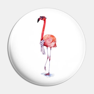 Pink Flamingo Pin