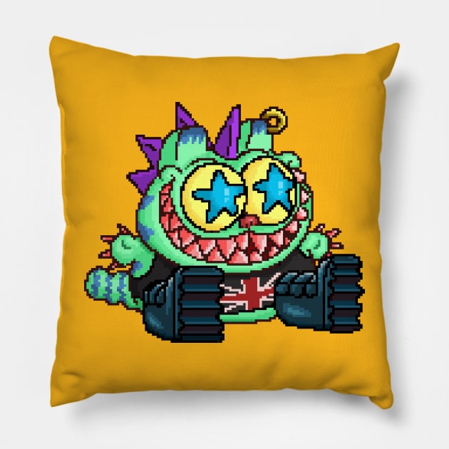 Punks got claws! Pillow by Gorecats