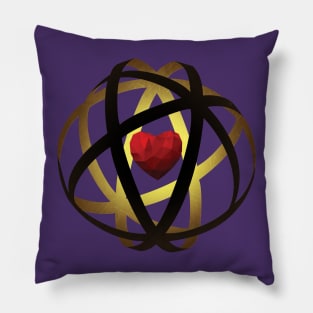 Hardcore Heart Core Pillow