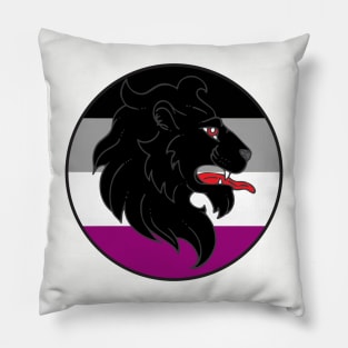 An Tir Pride - Asexual - Populace Badge Style 1 Pillow