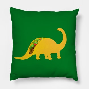 Tacosaurus - Funny Dinosaur Pillow