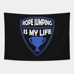 Rope Jumping is my Life Gift Tapestry