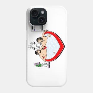 Harry + Lloyd in the Love Hot Tub Phone Case