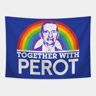 Together With Ross Perot Tapestry