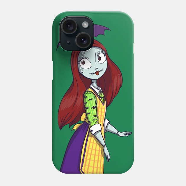 not so scary sally Phone Case by HollieBallardArtist