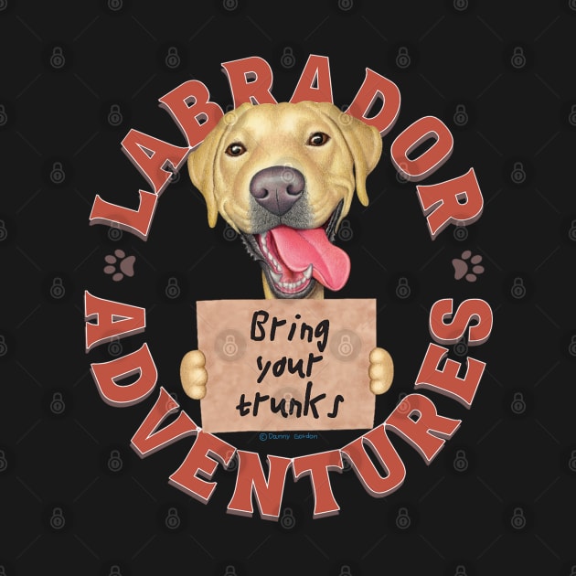 Labrador Retriever Adventures by Danny Gordon Art