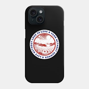 summertime in beach Phone Case