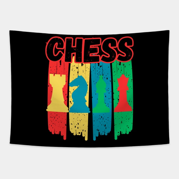 Chess Tapestry by William Faria