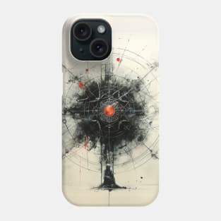 Japanese Geometry: Maui on Fire Phone Case