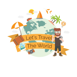 Lets Travel The World T-Shirt