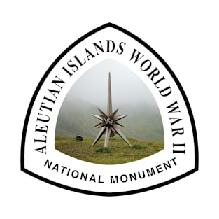 Aleutian Islands World War II National Monument trail marker T-Shirt