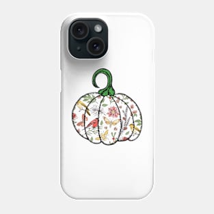 Nature Lovers Halloween Pumpkin Birds and Bees Phone Case