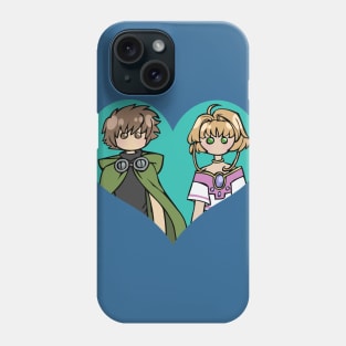 Syaoran and Sakura - shipping dolls Phone Case