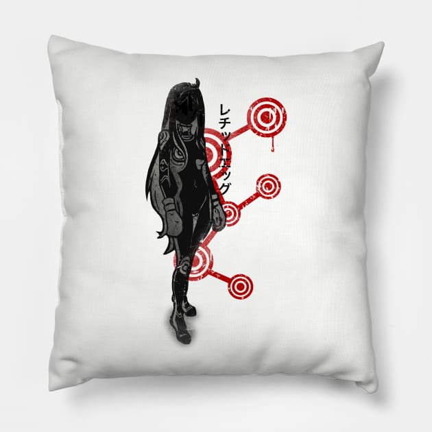 Crimson Mad Pillow by FanFreak