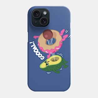 Avocado vs Donut Phone Case