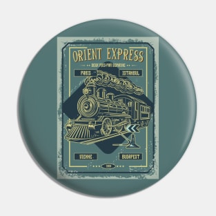 RETRO TRAIN Pin