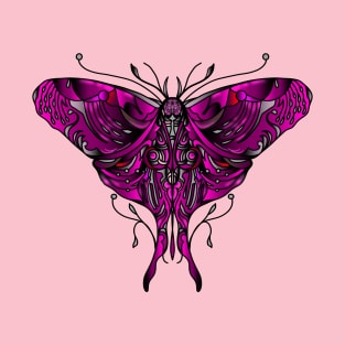 Pink natura butterfly T-Shirt