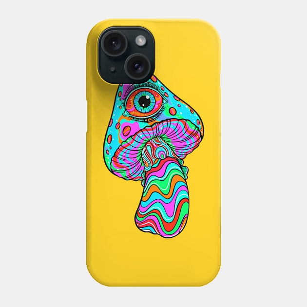 Magic mushroom Phone Case by OccultOmaStore