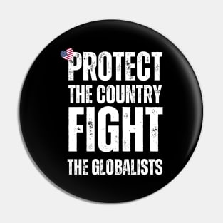 Protect the country Pin