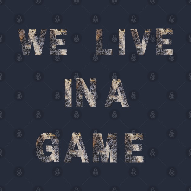 we live i a game by hypocrite human