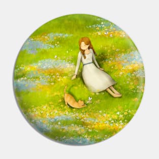 The time when spring blooms Pin