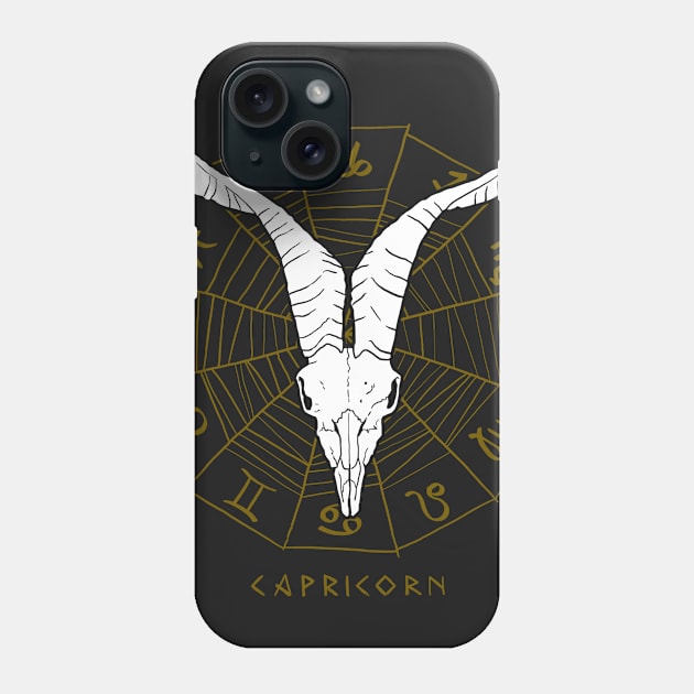 CAPRICORN Phone Case by Krobilad